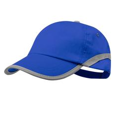 Vue Casquette Tarea de couleur bleu| Krokrodeal