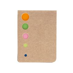 Vue Bloc Notes Zinko de couleur beige| Krokrodeal