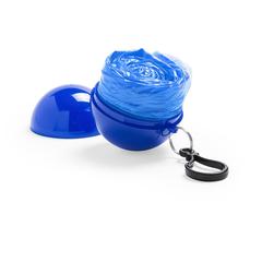 Vue Porte-Clés Poncho Rany de couleur bleu| Krokrodeal