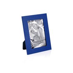 Vue Porte Photos Stan de couleur bleu| Krokrodeal