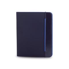 Vue Porte-Documents Mokai de couleur bleu| Krokrodeal