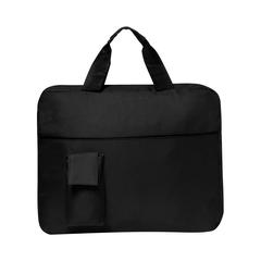 Vue Porte-Documents Konfer de couleur noir| Krokrodeal