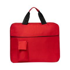 Vue Porte-Documents Konfer de couleur rouge| Krokrodeal