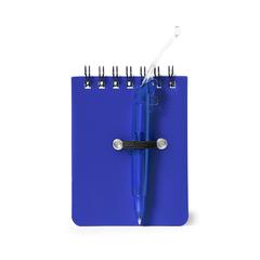 Vue Mini Cahier Duxo de couleur bleu| Krokrodeal
