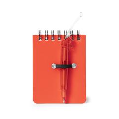 Vue Mini Cahier Duxo de couleur rouge| Krokrodeal