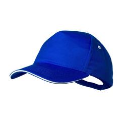 Vue Casquette Five de couleur bleu| Krokrodeal