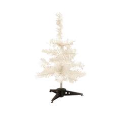 Vue Arbre de Noël Pines de couleur blanc| Krokrodeal