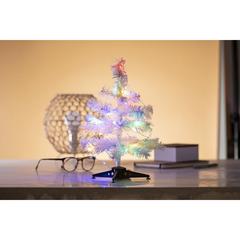 Vue Arbre de Noël Pines de couleur blanc| Krokrodeal