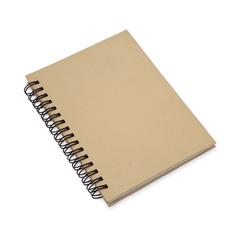 Vue Cahier Emerot de couleur beige| Krokrodeal