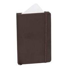 Vue Bloc Notes Kine de couleur marron| Krokrodeal