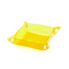 Vue Vide-Poches Flot de couleur jaune| Krokrodeal