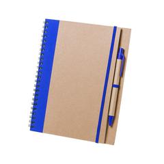 Vue Cahier Tunel de couleur bleu| Krokrodeal