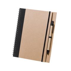 Vue Cahier Tunel de couleur noir| Krokrodeal