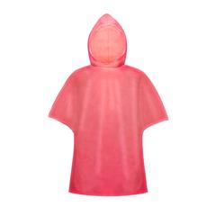Vue Poncho Remo de couleur rouge| Krokrodeal
