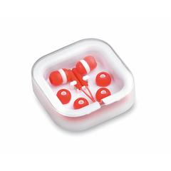 Vue Écouteurs Cort de couleur rouge| Krokrodeal