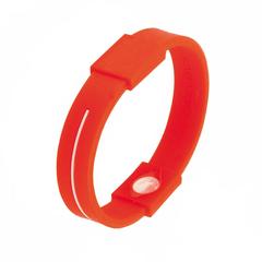 Vue Bracelet Energy de couleur rouge| Krokrodeal