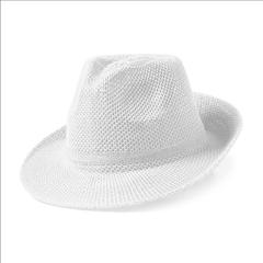 Vue Chapeau Timbu de couleur blanc| Krokrodeal