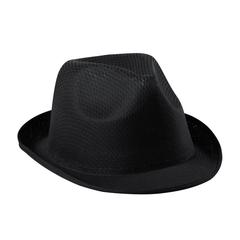 Vue Chapeau Braz de couleur noir| Krokrodeal