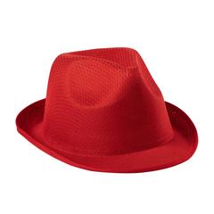 Vue Chapeau Braz de couleur rouge| Krokrodeal