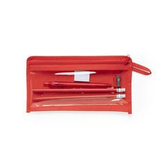 Vue Trousse Baiku de couleur rouge| Krokrodeal