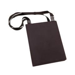 Vue Porte-Documents Conquer de couleur noir| Krokrodeal