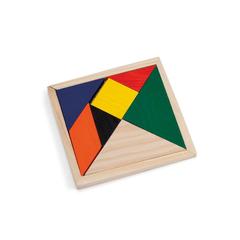 Vue générale Puzzle Tangram | Krokrodeal