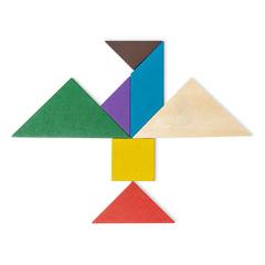 Vue générale Puzzle Tangram | Krokrodeal