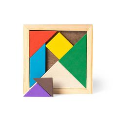 Vue générale Puzzle Tangram | Krokrodeal