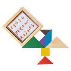 Vue générale Puzzle Tangram | Krokrodeal
