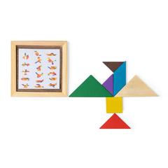 Vue générale Puzzle Tangram | Krokrodeal