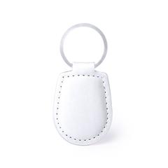 Vue Porte-Clés Pelcu de couleur blanc| Krokrodeal