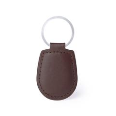 Vue Porte-Clés Pelcu de couleur marron| Krokrodeal