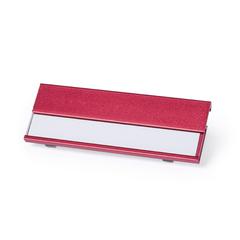Vue Badge Bindel de couleur rouge| Krokrodeal