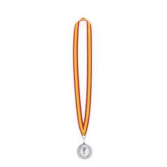Vue Médaille Corum de couleur gris| Krokrodeal