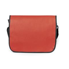 Vue Porte-Documents Bernice de couleur rouge| Krokrodeal