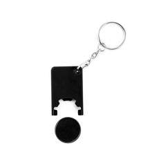 Vue Porte-Clés Monnaie Beka de couleur noir| Krokrodeal