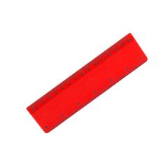 Vue Règle Hebe de couleur rouge| Krokrodeal