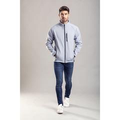 Vue Veste Molter de couleur bleu| Krokrodeal