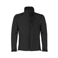 Vue Veste Molter de couleur noir| Krokrodeal