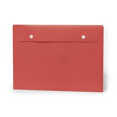 Vue Porte-Documents Alice de couleur rouge| Krokrodeal