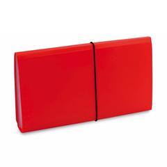 Vue Organiseur Lemek de couleur rouge| Krokrodeal