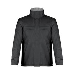 Vue Parka Zylka de couleur noir| Krokrodeal