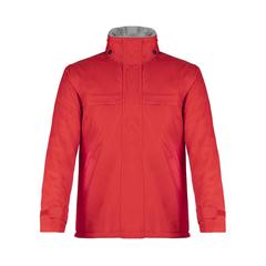 Vue Parka Zylka de couleur rouge| Krokrodeal