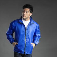 Vue Imperméable Garu de couleur bleu| Krokrodeal