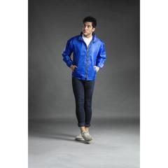 Vue Imperméable Garu de couleur bleu| Krokrodeal