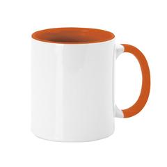 Vue Tasse Sublimation Harnet de couleur orange| Krokrodeal