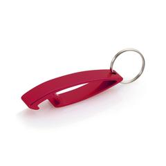 Vue Porte-Clés Ouvre Bouteille Samo de couleur rouge| Krokrodeal