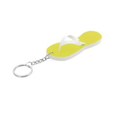 Vue Porte-Clés Perle de couleur jaune| Krokrodeal