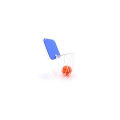 Vue générale Panier de Basket Jordan | Krokrodeal