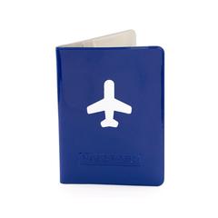 Vue Étui Passeport Klimba de couleur bleu| Krokrodeal